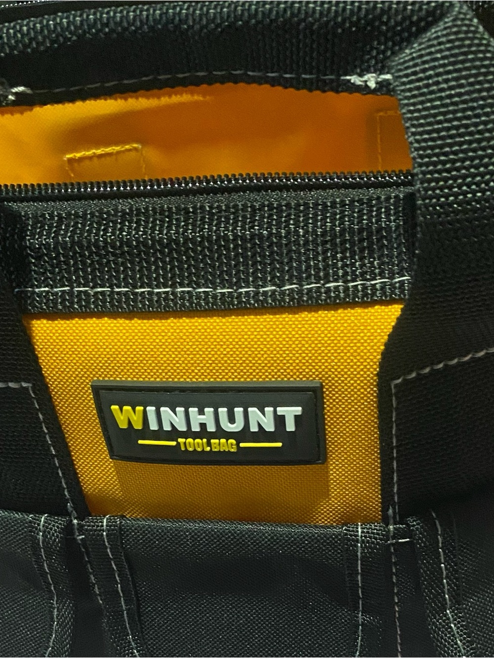 Black and Yellow Tool Bag - Durable Electronics Carry Case